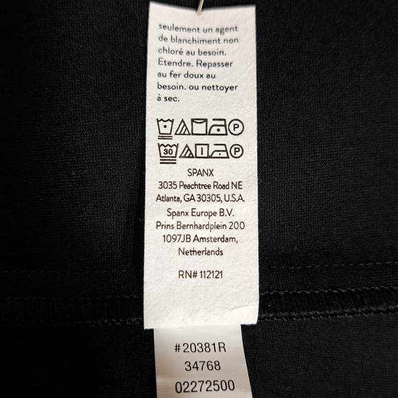 SPANX Women's The Perfect Fit & Flare Black Ponte Sleeveless Dress Size L - Picture 12 of 16